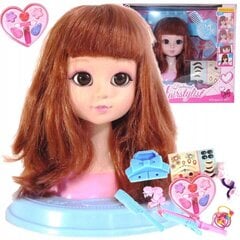Кукла-манекен для создания причесок и макияжа с аксессуарами Luxma цена и информация | Игрушки для девочек | pigu.lt