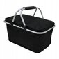 Sulankstomas pikniko šaldymo krepšys KP01CZ, juodas kaina ir informacija | Šaltkrepšiai, šaltdėžės ir šaldymo elementai | pigu.lt