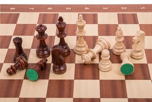 Mediniai šachmatai, 50x50 cm kaina ir informacija | Stalo žaidimai, galvosūkiai | pigu.lt