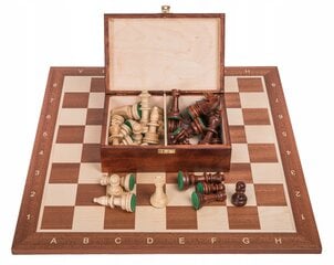 Деревянные шахматы, 50 x 50 см цена и информация | Настольные игры, головоломки | pigu.lt
