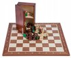 Mediniai šachmatai, 50x50 cm цена и информация | Stalo žaidimai, galvosūkiai | pigu.lt