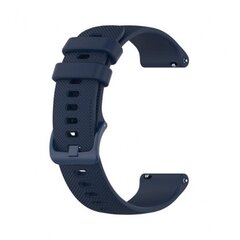 Браслет Techsuit Watchband Samsung Galaxy Watch 4, Galaxy Watch Active (40 / 44 mm), Huawei Watch GT / GT 2 / GT 3 (42 mm) синий цена и информация | Аксессуары для смарт-часов и браслетов | pigu.lt