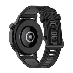 Techsuit Watchband Black kaina ir informacija | Išmaniųjų laikrodžių ir apyrankių priedai | pigu.lt