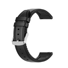 Браслет Techsuit Watchband Pixel Watch, Samsung Galaxy Watch 4, Active (40 / 44 mm), Huawei Watch GT / GT 2 / GT 3 (42 mm) черный цена и информация | Аксессуары для смарт-часов и браслетов | pigu.lt