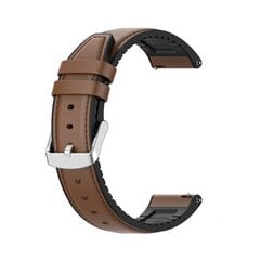 Techsuit Watchband Brown kaina ir informacija | Išmaniųjų laikrodžių ir apyrankių priedai | pigu.lt