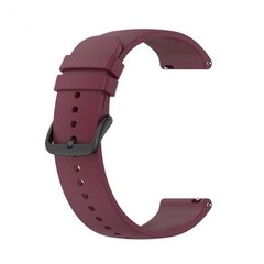 Techsuit Watchband Red kaina ir informacija | Išmaniųjų laikrodžių ir apyrankių priedai | pigu.lt