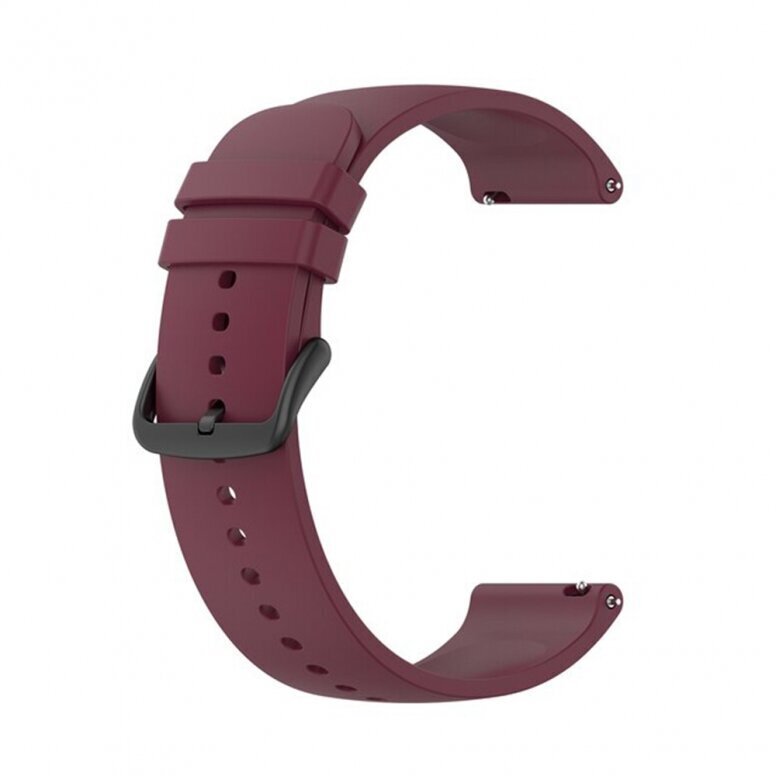 Techsuit Watchband Red цена и информация | Išmaniųjų laikrodžių ir apyrankių priedai | pigu.lt