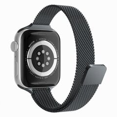 Techsuit Watchband Black kaina ir informacija | Išmaniųjų laikrodžių ir apyrankių priedai | pigu.lt