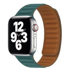 Браслет Techsuit Watchband Apple Watch 1 / 2 / 3 / 4 / 5 / 6 / 7 / SE / 8 (38 / 40 / 41mm) Turquoise цена и информация | Аксессуары для смарт-часов и браслетов | pigu.lt