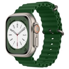 Techsuit Watchband Army Green kaina ir informacija | Išmaniųjų laikrodžių ir apyrankių priedai | pigu.lt