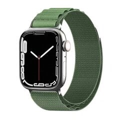 Браслет Techsuit Watchband Apple Watch 1 / 2 / 3 / 4 / 5 / 6 / 7 / SE / 8 (38 / 40 / 41mm) Army Красный цена и информация | Аксессуары для смарт-часов и браслетов | pigu.lt