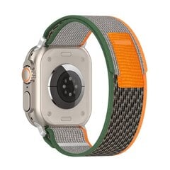 Techsuit Watchband Green/Orange kaina ir informacija | Išmaniųjų laikrodžių ir apyrankių priedai | pigu.lt