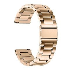 Браслет Techsuit Watchband Samsung Galaxy Watch (46mm) / Gear S3, Huawei Watch GT / GT 2 / GT 2e / GT 2 Pro / GT 3 (46 mm) розовый цена и информация | Аксессуары для смарт-часов и браслетов | pigu.lt