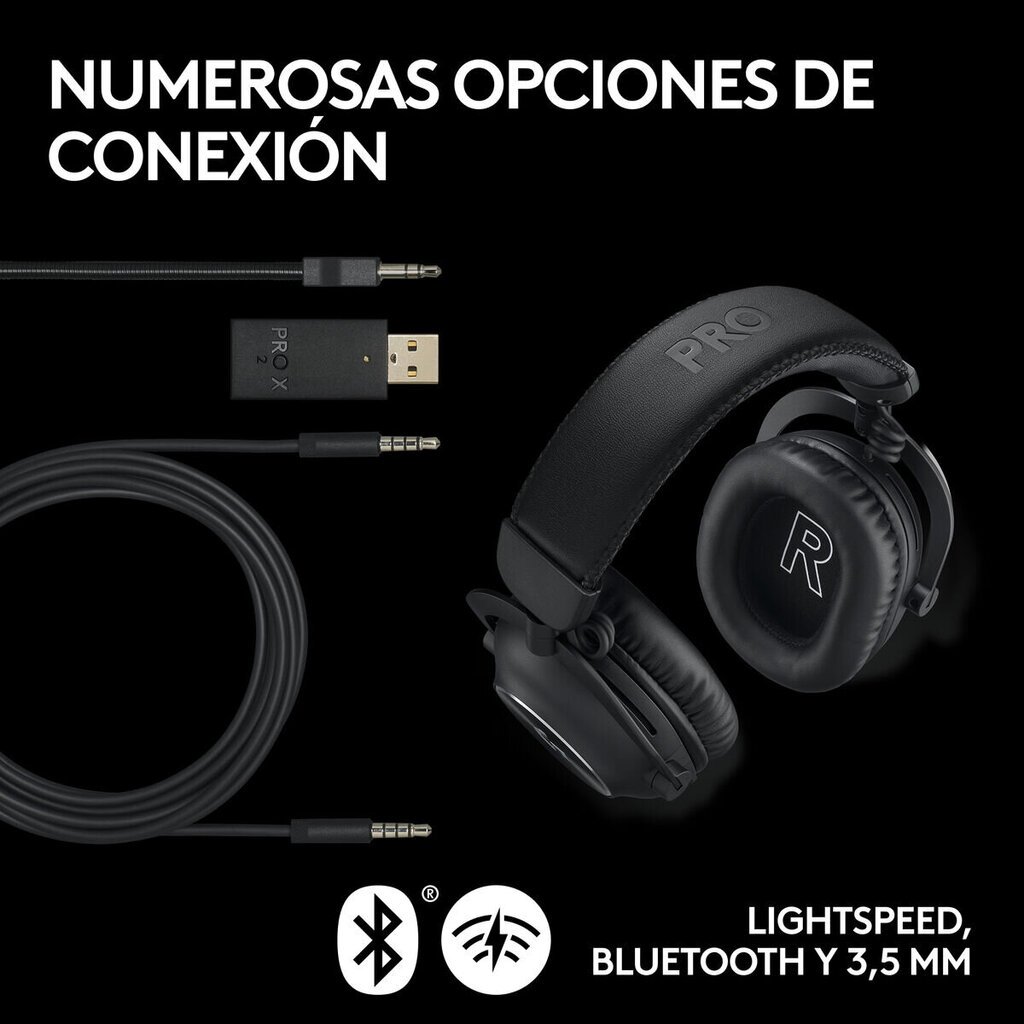 Ausinės Logitech PRO X 2 Black 981-001263 kaina ir informacija | Ausinės | pigu.lt