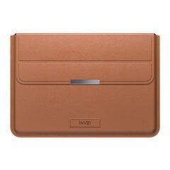 INVZI Leather Case | Cover with Stand Function for MacBook Pro|Air 15"|16" (Brown) цена и информация | Рюкзаки, сумки, чехлы для компьютеров | pigu.lt