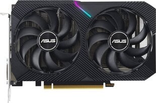 Asus Dual GeForce RTX 3050 V2 OC Edition (DUAL-RTX3050-O8G-V2) kaina ir informacija | Vaizdo plokštės (GPU) | pigu.lt