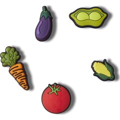 Crocs™ VEGGIES 5 PACK G1032200-MU 245911 цена и информация | Детские резиновые сабо | pigu.lt