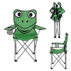 Turistinė kėdė Nils Frog NC3007, 55x64x35 cm, žalia kaina ir informacija | Turistiniai baldai | pigu.lt