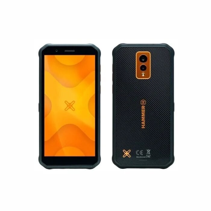 MyPhone Hammer Energy X, Black|Orange kaina ir informacija | Mobilieji telefonai | pigu.lt