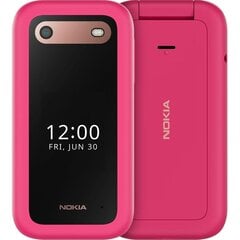 Nokia 2660 Flip 4G Dual SIM Pop Pink kaina ir informacija | Nokia Išmanieji laikrodžiai, apyrankės | pigu.lt