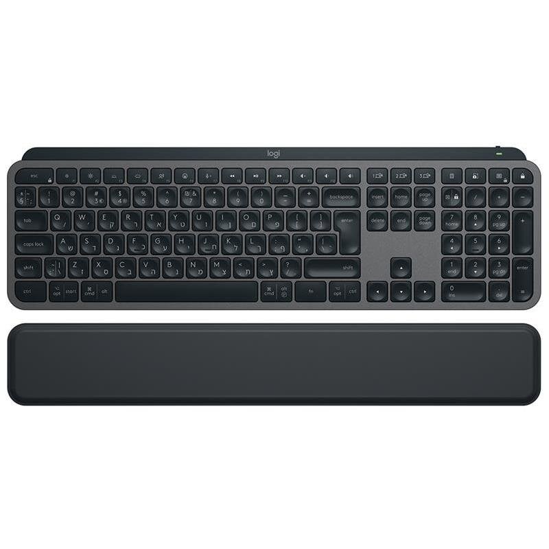 Logitech MX Keys S Plus, belaidė klaviatūra kaina ir informacija | Klaviatūros | pigu.lt