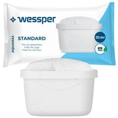 Фильтр-кувшин Wessper Aquamax Standard, 1 шт. цена и информация | Фильтры для воды | pigu.lt