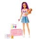 Lėlės Barbie auklės rinkinys su kūdikiu Mattel kaina ir informacija | Žaislai mergaitėms | pigu.lt