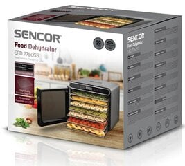 Sencor SFD 7750 SS цена и информация | Сушилки для фруктов | pigu.lt