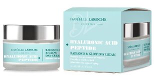 Дневной крем для лица Danielle Laroche Peptide & Hyaluronic Acid, 50 мл цена и информация | Кремы для лица | pigu.lt