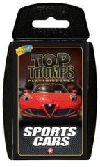 Kortų žaidimas Top Trumps Sport Cars WM01608-EN1, EN kaina ir informacija | Stalo žaidimai, galvosūkiai | pigu.lt