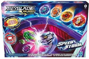 Боевой набор Hasbro Beyblade Burst Surge: боевой набор для истребителей Speedstorm (F0661) цена и информация | Игрушки для мальчиков | pigu.lt