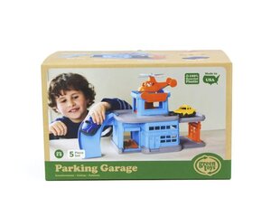 Automobilių garažas su priedais Green Toys, PPGB-1312 kaina ir informacija | Žaislai berniukams | pigu.lt