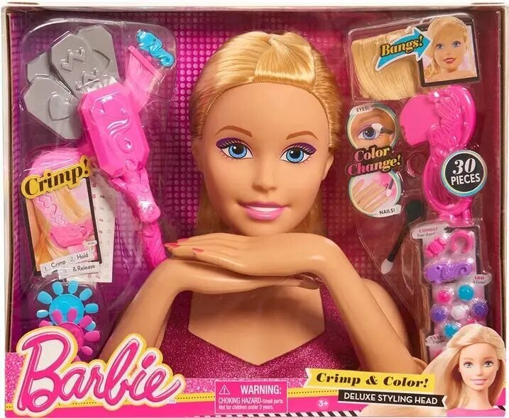 Lėlės grožio rinkinys Barbie цена и информация | Žaislai mergaitėms | pigu.lt