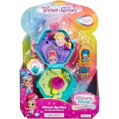 Подростковые джинны Fisher-Price Shimmer Shine - игровой набор «Цветочные спрайты», который можно взять с собой в дорогу (FHN39) цена и информация | Игрушки для девочек | pigu.lt