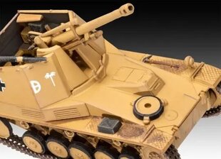 Комплект пластиковой модели «Первая диорама» SD.KFZ.124 1/76 цена и информация | Конструкторы и кубики | pigu.lt