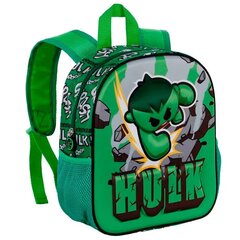 Mokyklinė kuprinė Marvel Avengers Hulk Greenmass 3D kaina ir informacija | Kuprinės mokyklai, sportiniai maišeliai | pigu.lt