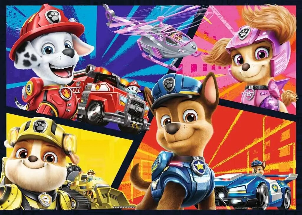 Dėlionė Patruliai (Paw Patrol), 24 d. kaina ir informacija | Dėlionės (puzzle) | pigu.lt