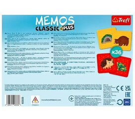 Žaidimas Memos Classic Plus Gyvūnai ir jų namai, ENG kaina ir informacija | Stalo žaidimai, galvosūkiai | pigu.lt