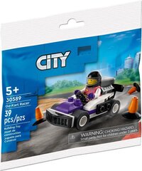 30589 LEGO® City Go-Kart lenktynių rinkinys kaina ir informacija | Konstruktoriai ir kaladėlės | pigu.lt