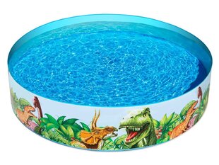 Pripučiamas baseinas vaikams Bestway Dinosaur Fill N Fun Pool, 183 x 38 cm, be filtro kaina ir informacija | Baseinai | pigu.lt