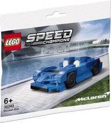 30343 LEGO® Speed Champions McLaren Elva , 86 det. kaina ir informacija | Konstruktoriai ir kaladėlės | pigu.lt