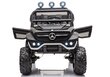 Vaikiškas vienvietis elektromobilis Mercedes Benz Unimog S, juodas kaina ir informacija | Elektromobiliai vaikams | pigu.lt