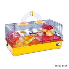 Graužikų narvas Pet Inn Astro 2 FUN, 57x30x39  cm kaina ir informacija | Graužikų ir triušių narvai, jų priedai | pigu.lt