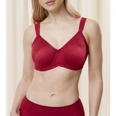 Liemenėlė moteims Triumph Essential Minimizer W X 7611358086207, raudona цена и информация | Бюстгальтеры | pigu.lt