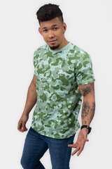 Logo s v camo 6 pastel mint monotox for men's green mx22046 MX22046 цена и информация | Футболка мужская | pigu.lt