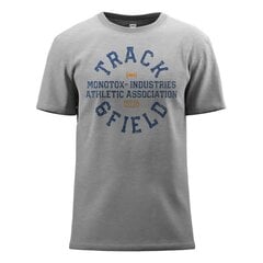 Track&field gray melange monotox for men's grey mx22078 MX22078 цена и информация | Мужские футболки | pigu.lt