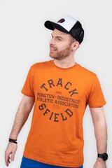 Track&field paprika monotox for men's orange mx22080 MX22080 цена и информация | Мужские футболки | pigu.lt