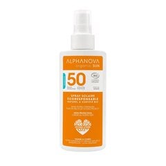 Kremas nuo saulės Alphanova Sun SPF50, 125 ml kaina ir informacija | Kremai nuo saulės | pigu.lt