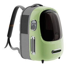 Pet Travel Backpack PetKit Breezy 2 (Green) цена и информация | Переноски, сумки | pigu.lt