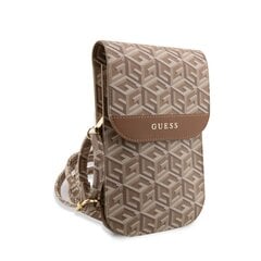 Guess PU G Cube Phone Bag Brown цена и информация | Чехлы для телефонов | pigu.lt